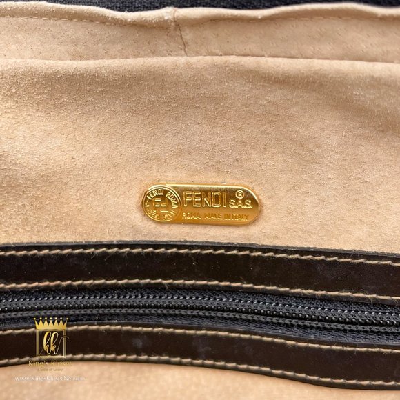 FENDI PEQUIN DOCUMENT LAPTOP BAG - Picture 4 of 12